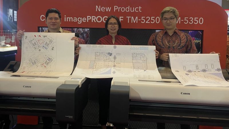 Canon hadirkan 4 imagePrograf TM Series dengan hasil cetak berkualitas